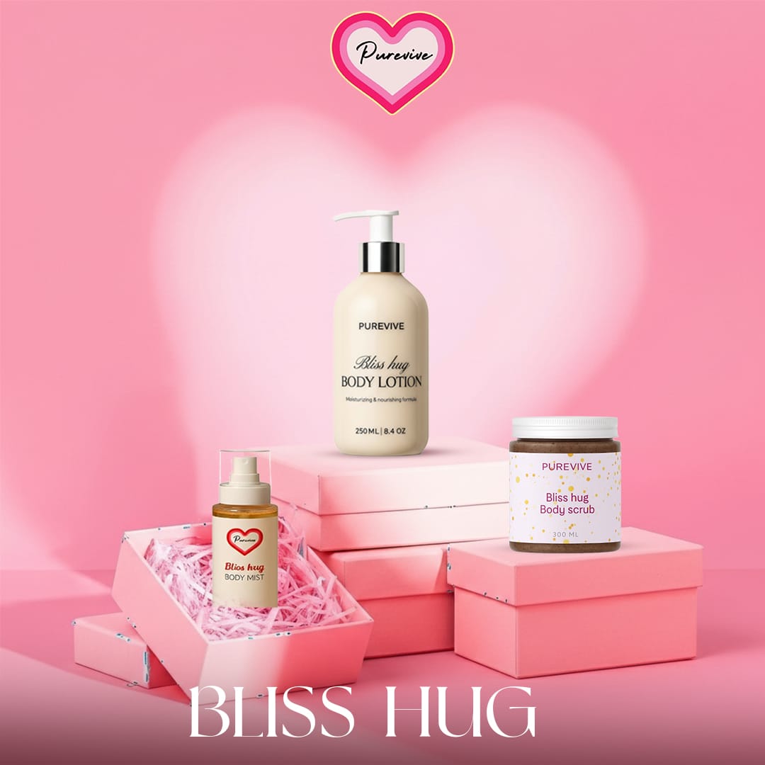 Body care bundles (Lotion+body mist+creamy scrub)