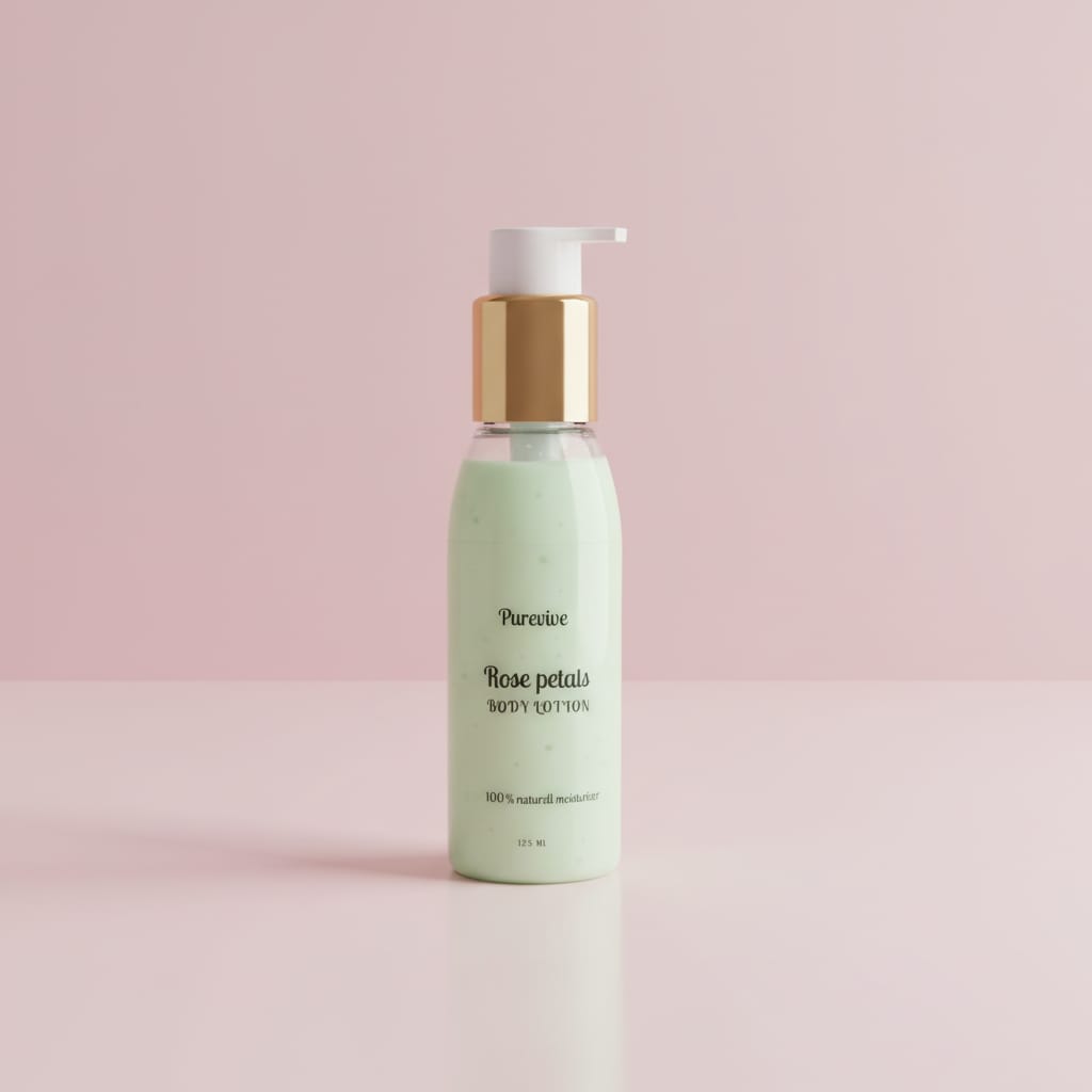 Rose petals body lotion
