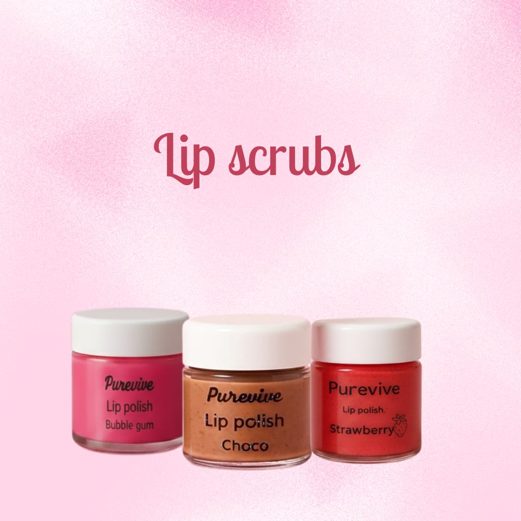 Lip scrubs